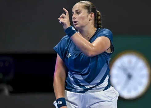 Aļonai Ostapenko Indianvelsas turnīrs beidzies. 