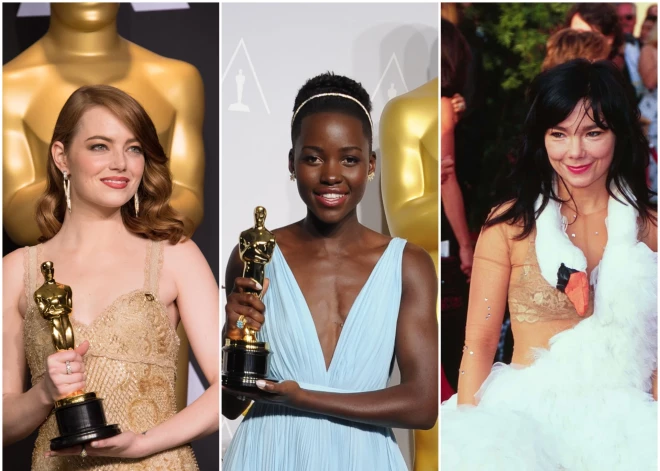 Leģendāras, skandalozas un neaizmirstamas: visu laiku iespaidīgākās “Oskaru” kleitas. FOTO