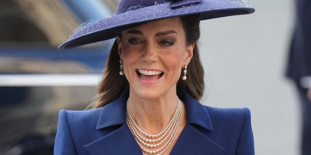 Princese Ketrīna Sadraudzības dienas dievkalpojumā Vestminsteras abatijā šā gada 9. martā.