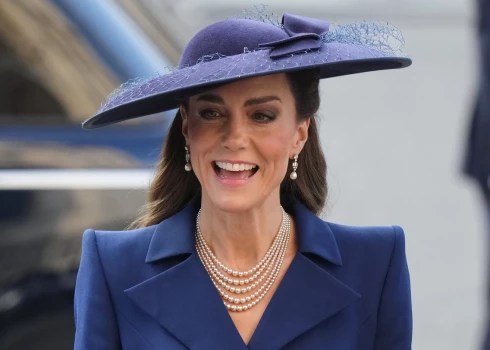 Princese Ketrīna Sadraudzības dienas dievkalpojumā Vestminsteras abatijā šā gada 9. martā.