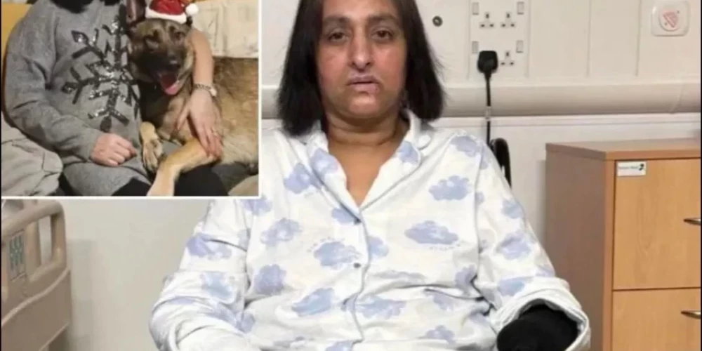 Манджит Сангх до и после операции.