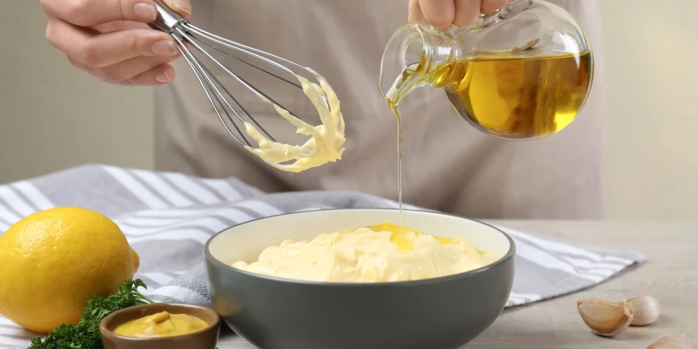 Pašu gatavota majonēze garšo divtik labi.