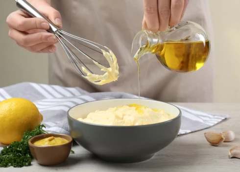 Pašu gatavota majonēze garšo divtik labi.