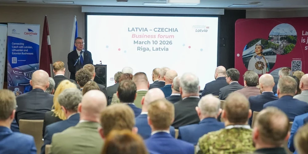Форум открыл президент Латвии Эдгар Ринкевич.
