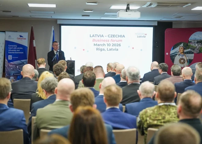 В Риге прошел латвийско-чешский бизнес-форум: новые возможности сотрудничества в сфере оборонных технологий и биотехнологий