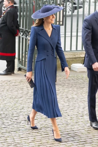 На службе в честь Дня Содружества в Вестминстерском аббатстве 9 марта этого года.