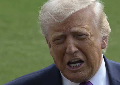 ASV prezidents Donalds Tramps.