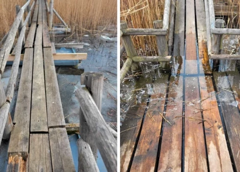 В Кемерском национальном парке до мая закрыли известную тропу у озера Каниера.