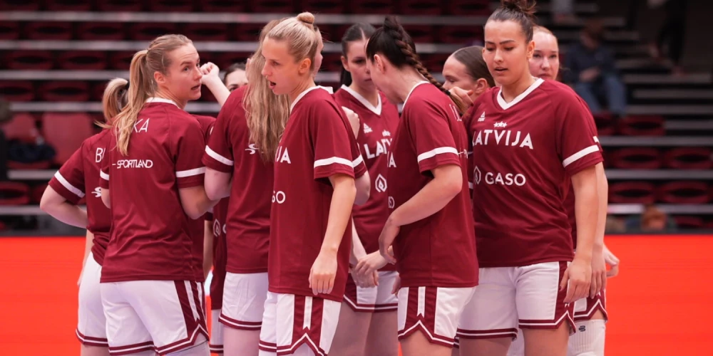 Latvija pret Slovēniju.