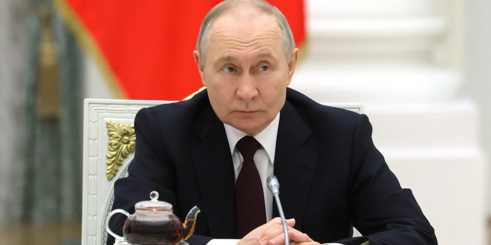 Krievijas diktators Vladimirs Putins. 