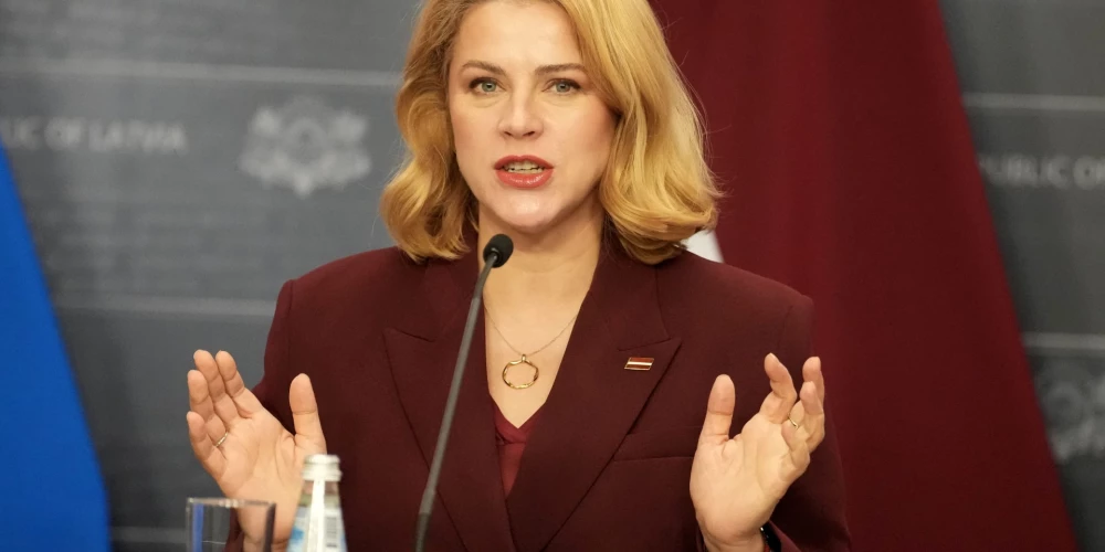Latvijas Ministru prezidente Evika Siliņa.