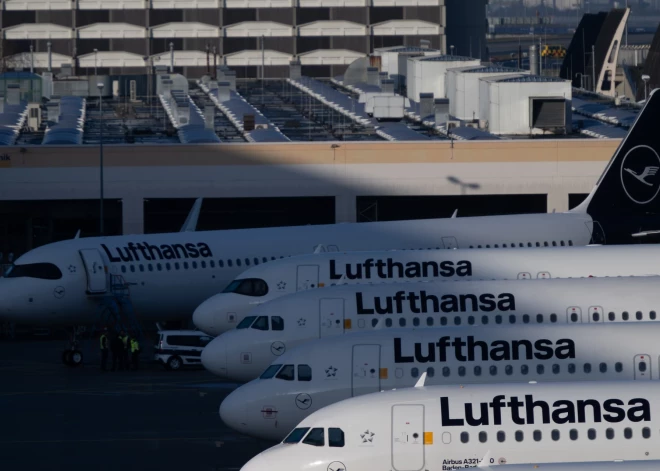 "Lufthansa" piloti sāk divu dienu streiku. Atcelti vairāki simti lidojumu