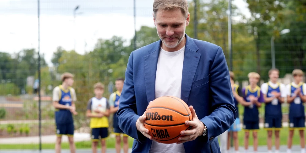 Генеральный секретарь Латвийского баскетбольного союза Каспар Ципрусс.