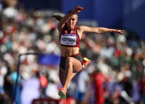 Rūta Kate Lasmane tikai nesen atgriezās sacensību apritē.