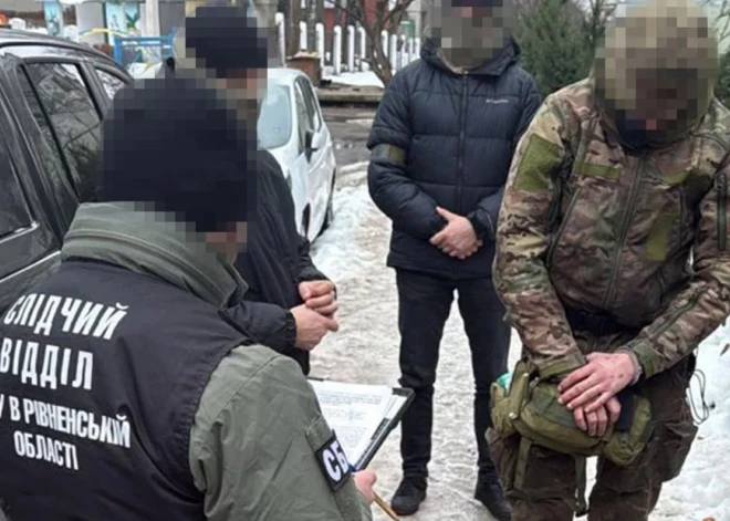 Ukrainas Drošības dienests novērsis teroraktu Rivnes centrā, aizturot Krievijas aģentu nozieguma vietā