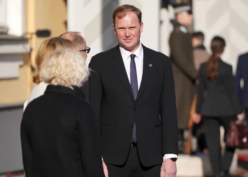 Министр экономики Виктор Валайнис.