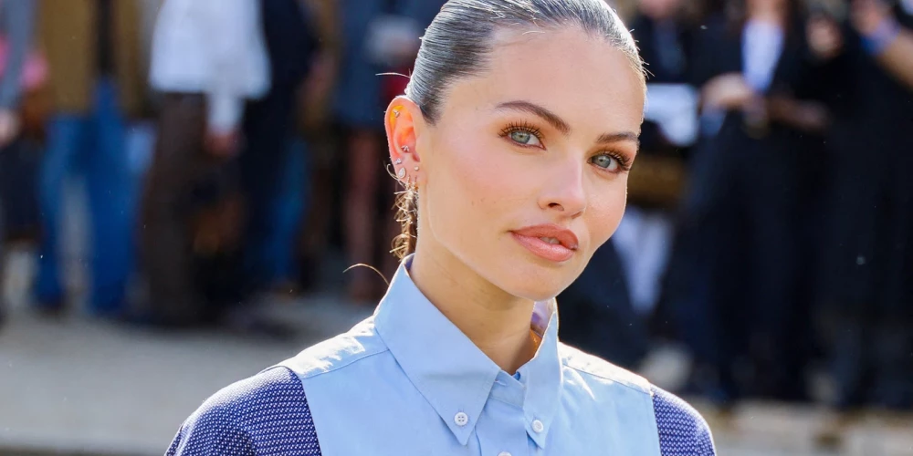 Французская модель Тайлена Блондо, которую в детстве называли "самой красивой девочкой в мире".