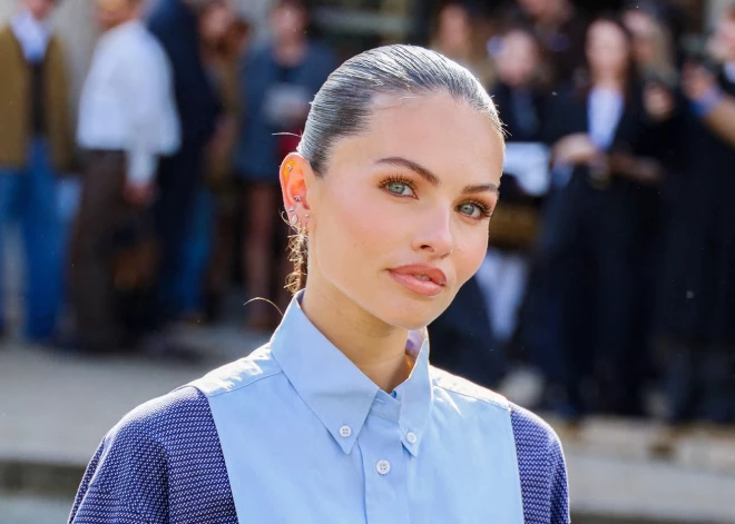 Французская модель Тайлена Блондо, которую в детстве называли "самой красивой девочкой в мире".