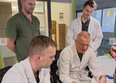 Liepājas Reģionālajā slimnīcā pieredzi gūst RSU 6. kursa studenti