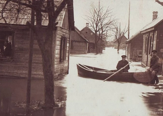 ФОТО: ледоход у Риги в 1929 году и другие наводнения, которые вошли в историю Латвии