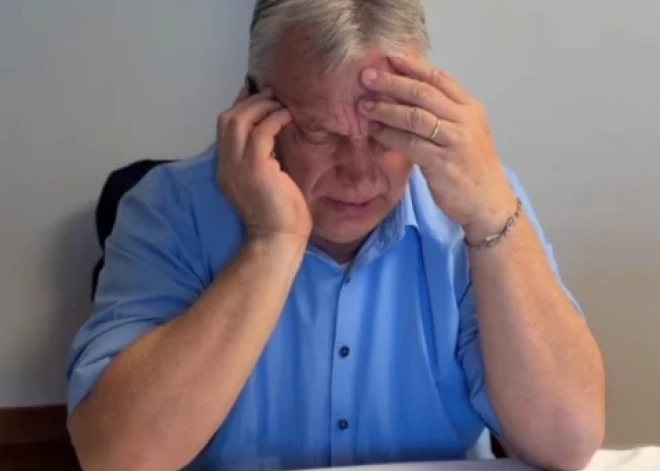 Orbāns žēlojas, kā Ukraina draud viņa bērniem, mazbērniem un publicē savu "satraukuma pilno" zvanu meitai