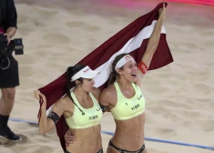 Tīna Graudiņa un Anastasija Samoilova Brazīlijas "Elite 16" turnīrā tiek pie pirmās uzvaras