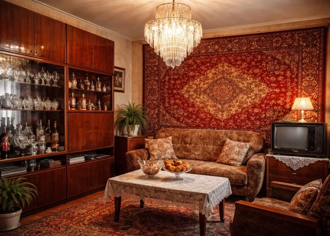 Tā izskatījās "greznība": kādi priekšmeti PSRS laikā tika uzskatīti par panākumu simboliem