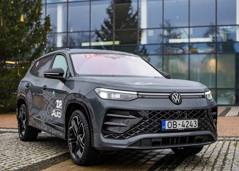 "Volkswagen" apvidus auto "Tayron" konkursā "Latvijas Gada auto 2026" iekļuva Top 7 finālā, kur ieņēma otro vietu.