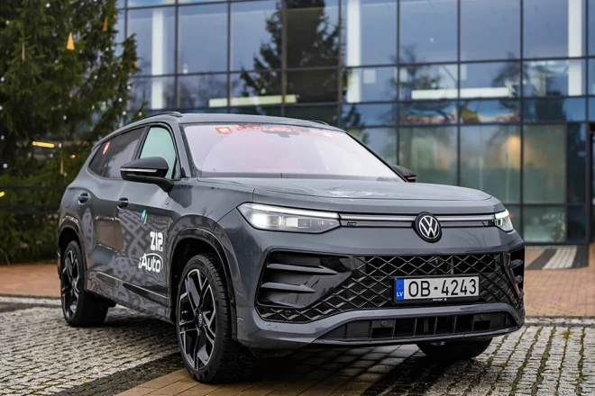 "Volkswagen" apvidus auto "Tayron" konkursā "Latvijas Gada auto 2026" iekļuva Top 7 finālā, kur ieņēma otro vietu.