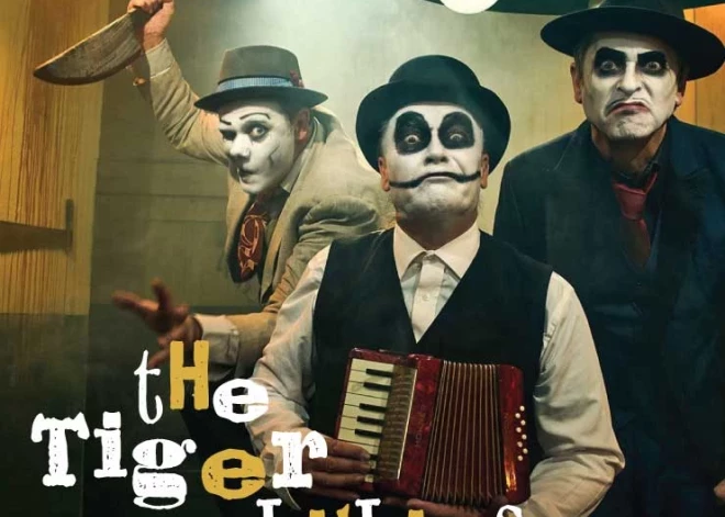 Уникальная британская группа The Tiger Lillies выступит с новой программой в концертном зале Цесиса