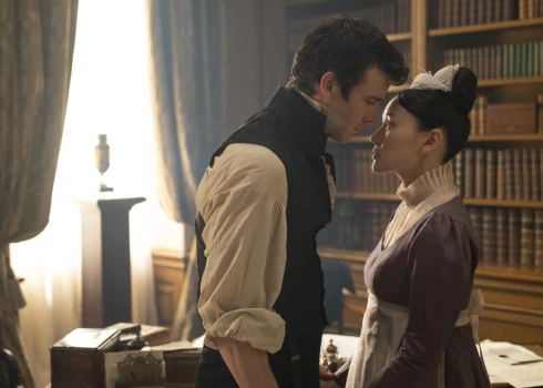 Fragments no ceturtās sezonas seriāla "Bridžertoni".