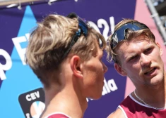 Latvijas pludmales volejbola duets Bedrītis/Rinkevičs neiekļūst "Elite 16" turnīra izslēgšanas spēlēs