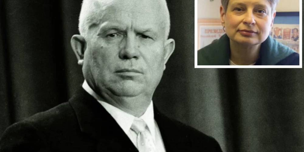 Viņas vectēvs Ņikita Hruščovs vadīja PSRS no 1953. līdz 1964. gadam, kad tika gāzts no amata.