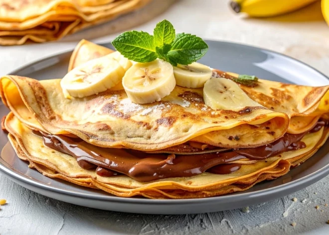 Эти блины с шоколадной начинкой исчезают со стола быстрее, чем успевают остыть