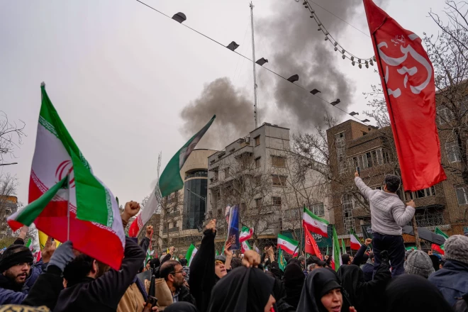 Митинг в Тегеране.