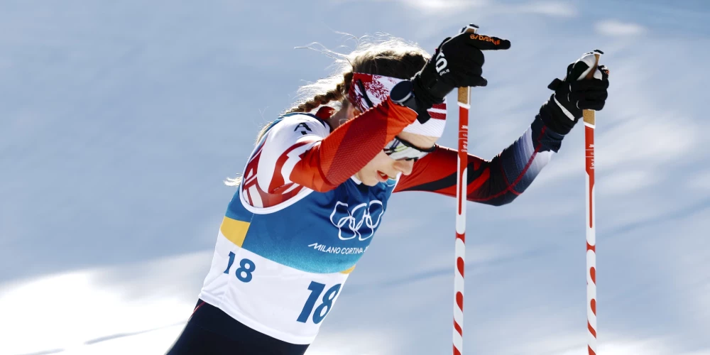 Distanču slēpotāja Patrīcija Eiduka.