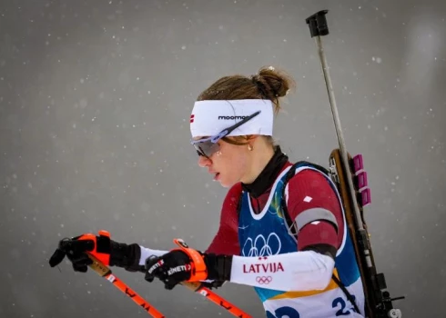 Latvijas biatloniste Estere Volfa Pasaules kausa astotajā posmā izcīnīja 13. vietu.