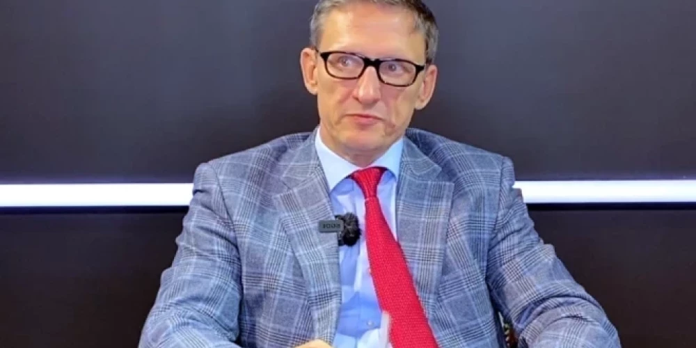 Политический обозреватель Юргис Лиепниекс,