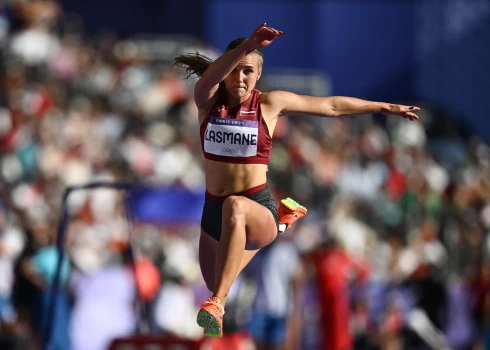 Lasmane NCAA čempionātā telpās trīssoļlēkšanā izcīna ceturto vietu.