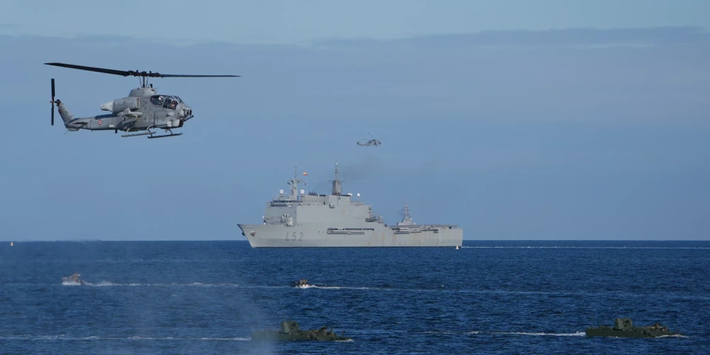 Ar plaša mēroga mācībām “Steadfast Dart” NATO sabiedrotie vēlas sagatavoties iespējamiem nākotnes draudiem Baltijas jūrā.