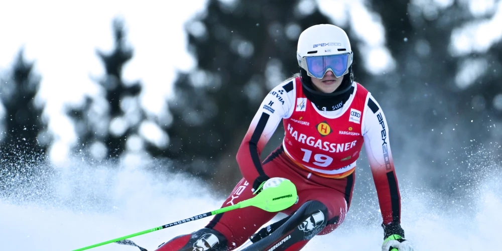 Дженнифера Германе заняла шестое место на этапе Кубка мира и переписала историю латвийского спорта.