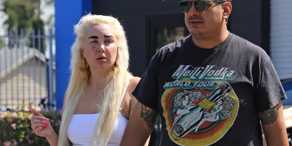 Аманда Байнс с бойфрендом.