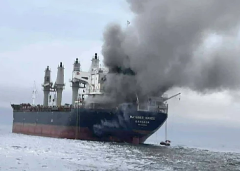 Irāna faktiski bloķē stratēģiski svarīgo Hormuza šaurumu kopš kara sākuma 28. februārī, tā izvietojusi mīnas un ar raķetēm apšauda kuģus. Līdz tam pa Hormuza šaurumu notika piektdaļa pasaules jēlnaftas pārvadājumu.