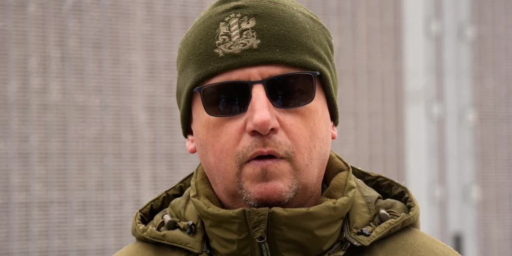 Valsts robežsardzes priekšnieks ģenerālis Guntis Pujāts.