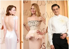 FOTO: Holivudas zvaigznes izrāda savu spožumu — ieskats 2026. gada “Oskaru” elegantākajos tērpos
