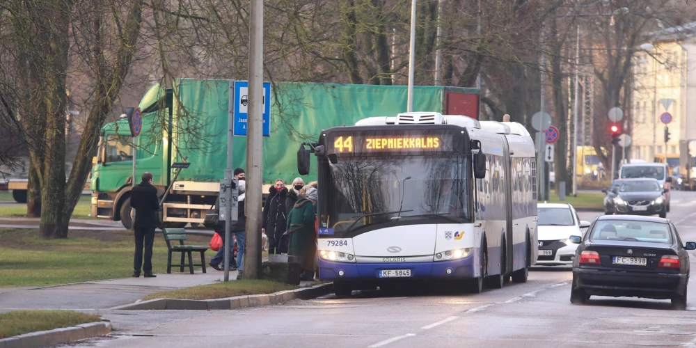 В Риге с 16 марта меняется движение автобусов 44 и 46.