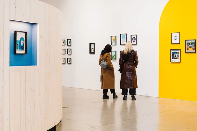 Выставка в пространстве музея искусства Zuzeum.