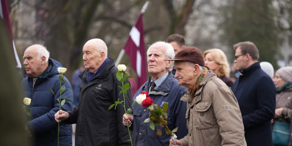 Otrajā pasaules karā kritušo latviešu leģionāru piemiņas gājiens.