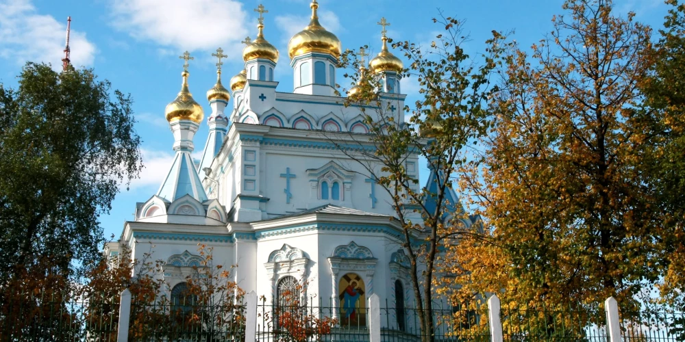 Борисоглебский собор — главный православный храм Даугавпилса.