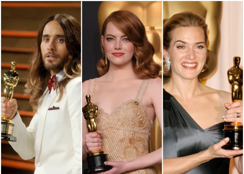 Ne visas zvaigznes savus "Oskarus" glabā plauktā. 